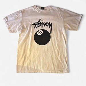 Y2K Stussy 8 Ball T Shirt